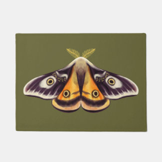 Paillasson Moth Insect Art Goblincore Saturnia Witchy Green