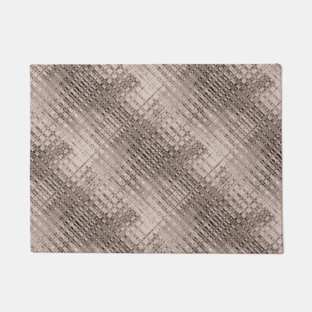 Paillasson Motif Abstrait en cuivre (Devant)