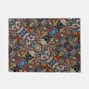 Paillasson Motif abstrait moderne M. Collins