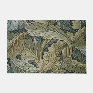 Paillasson Motif Art nouveau de William Morris, vintage, cloc