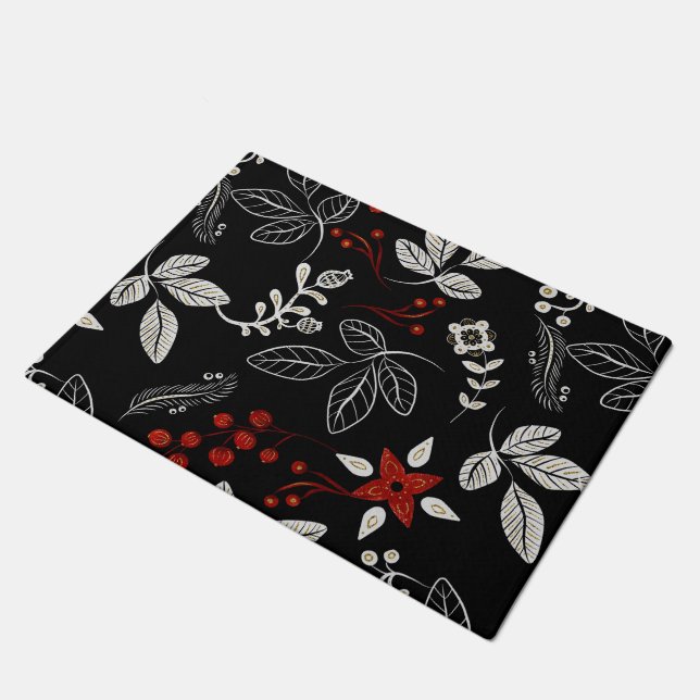 Paillasson Motif botanique élégant (Incliné)