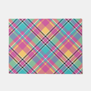Paillasson Motif Colorfull moderne géométrique Vintage