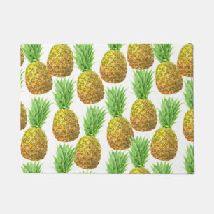 Paillasson Motif d'aquarelle ananas