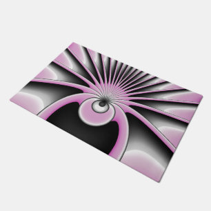 Paillasson Motif d'art fractal Abstrait moderne