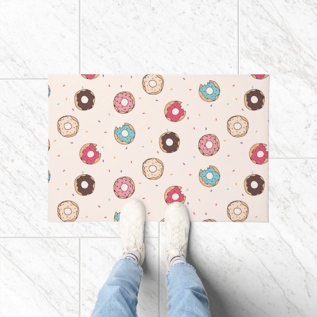 Paillasson Motif de beignets sucrés (Intérieur)