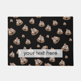 Paillasson Motif de Cute Poop Emoji