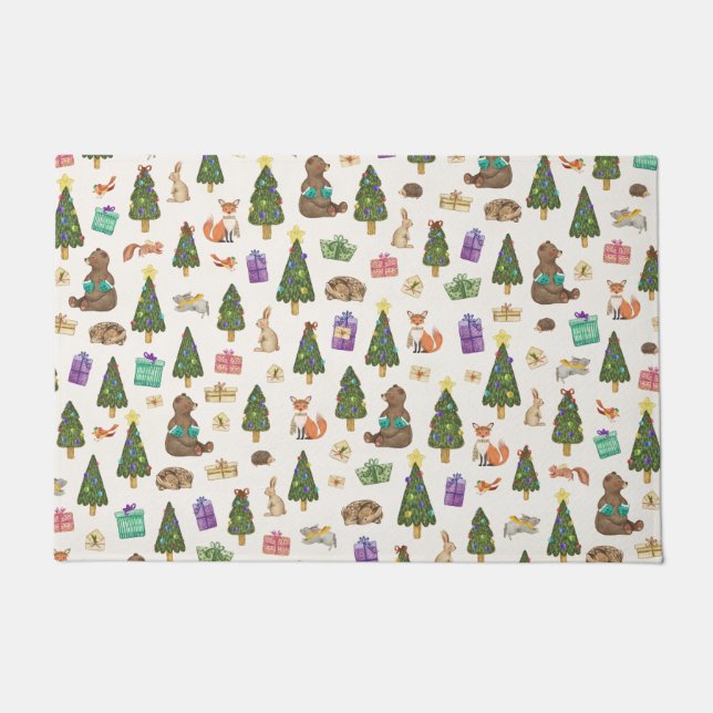 Paillasson Motif de Noël Forrest (Devant)