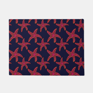Paillasson Motif de style poisson étoilé