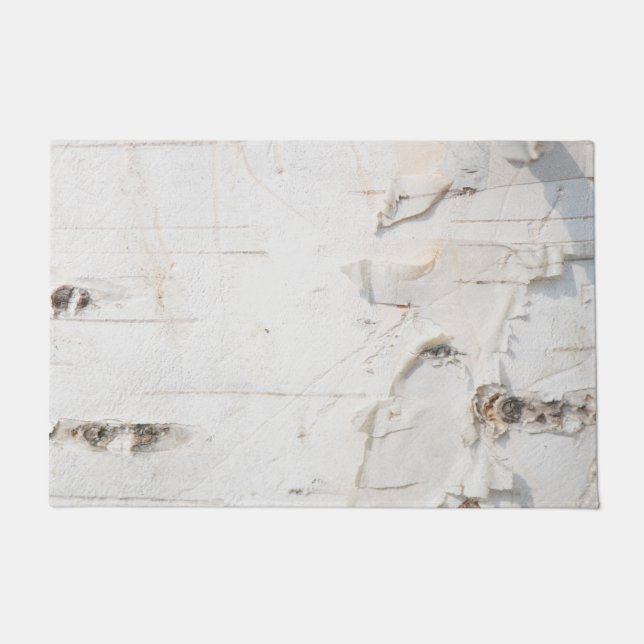Paillasson Motif d'écorce de bouleau (Devant)