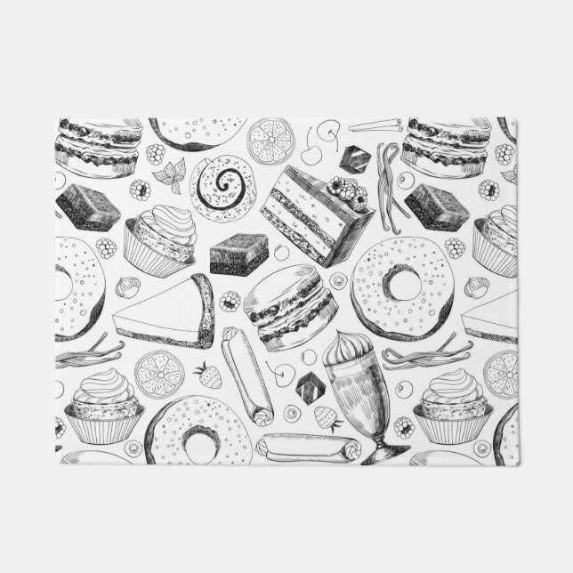 Paillasson Motif délicieux (Devant)