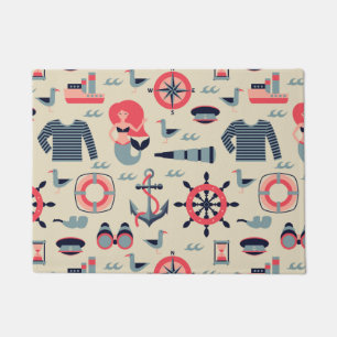 Paillasson Motif d'espèce marine