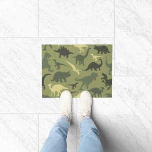 Paillasson Motif Dinosaure, Silhouette Dinosaure, Dino Vert