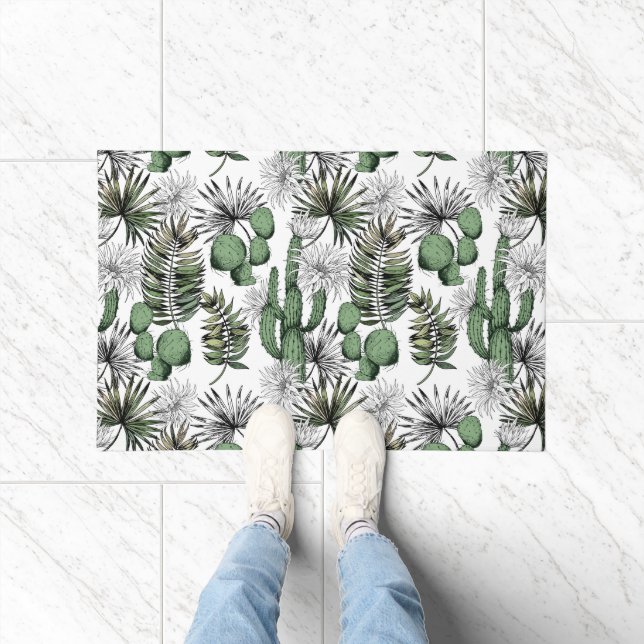 Paillasson Motif du désert de Cactus (Intérieur)