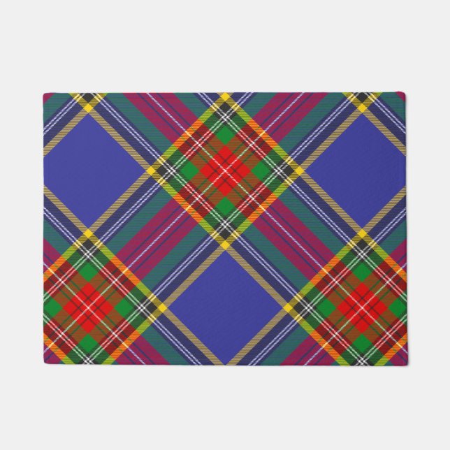 Paillasson Motif écossais Plaid de MacBeth Tartan (Devant)