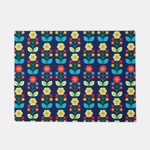 Paillasson Motif floral coloré