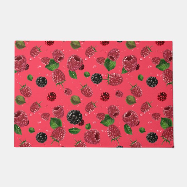 Paillasson Motif framboise (Devant)