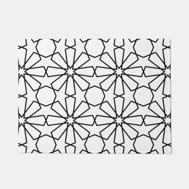 Paillasson Motif géométrique islamique Design arabe (Devant)