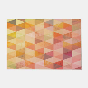 Paillasson Motif géométrique Triangle souple