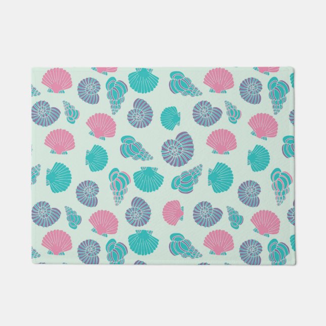 Paillasson Motif Pastel Seashell 1 (Devant)