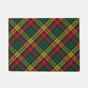 Paillasson Motif Plaid Buchanan Clan Tartan