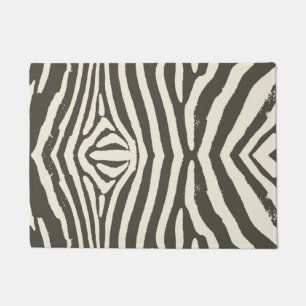 Paillasson Motif Poster de animal Zebra Stripe
