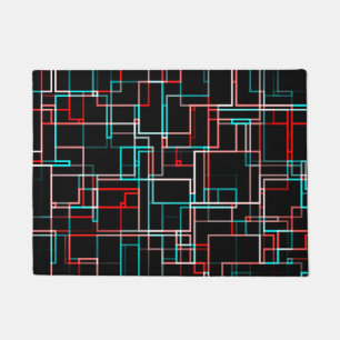 Paillasson Motif rayé multicolore COOL