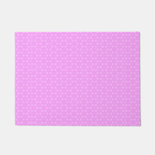 Paillasson Motif répétitif étoile blanc violet pastel lilas