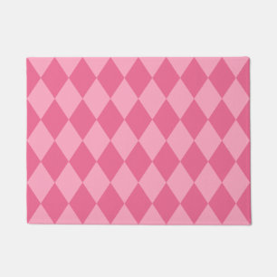 Paillasson Motif rose de diamant de harlequin