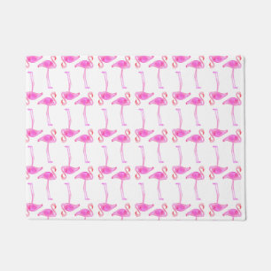 Paillasson Motif rose de Flamant rose