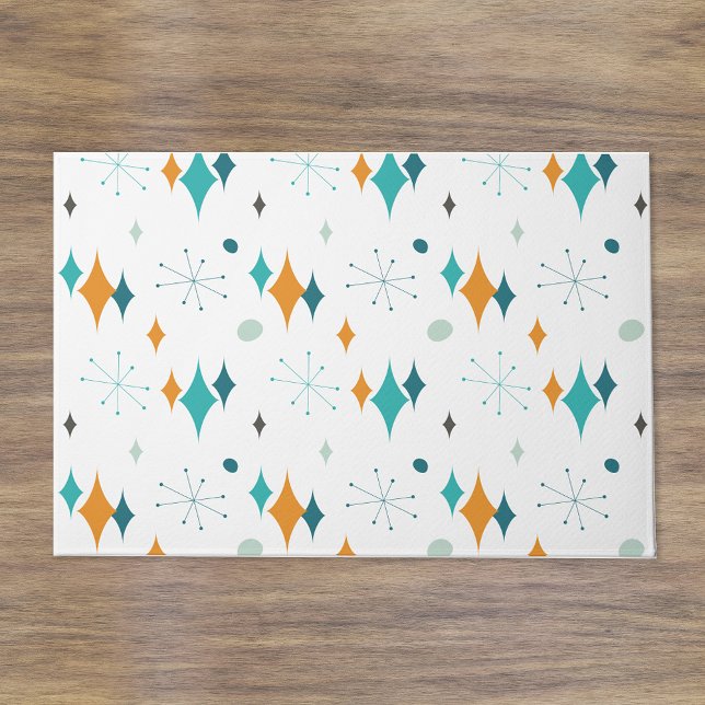 Paillasson Motif Starburst Mid Century Modern (Créateur téléchargé)