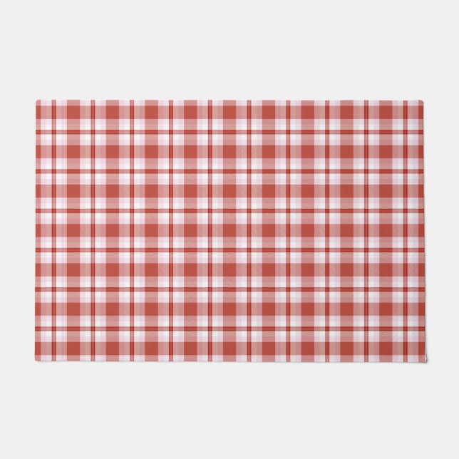 Paillasson Motif Tartan (Devant)