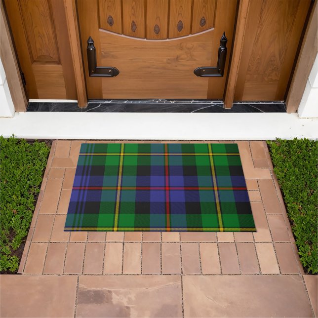 Paillasson Motif Tartan Écossais (De plein air)