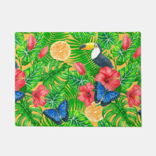 Paillasson Motif tropical