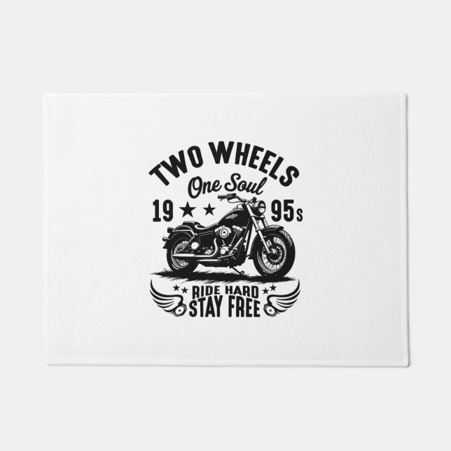 Paillasson Moto Vintage 1995 (Devant)