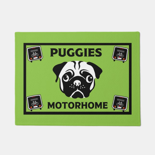 Paillasson Motorhome Carlin Camping Doormat (Devant)