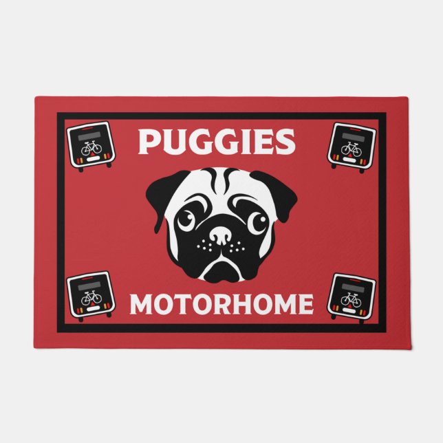 Paillasson Motorhome Carlin Camping Doormat (Devant)