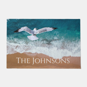 Paillasson Mouette au-dessus de la mer