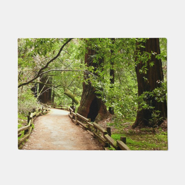 Paillasson Muir Woods Path II Nature Photography (Devant)