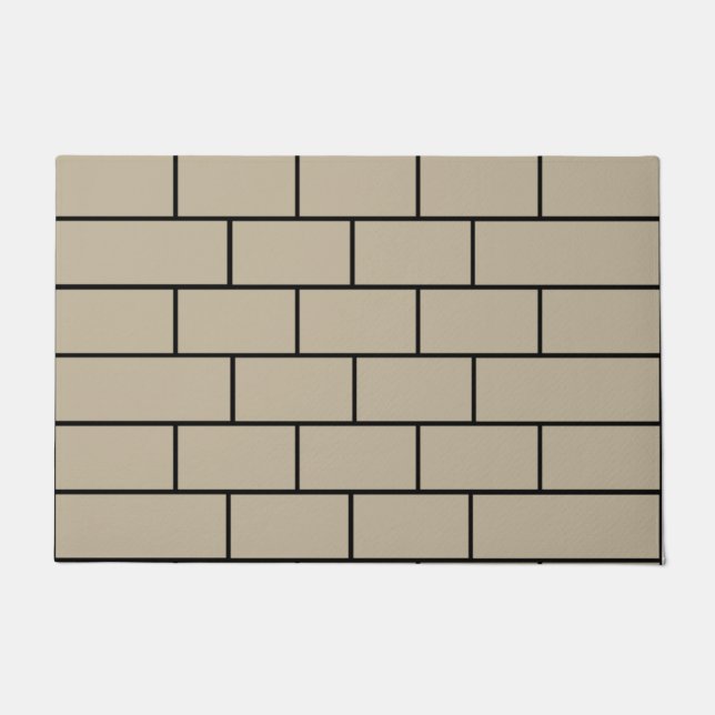 Paillasson Mur de briques (Devant)