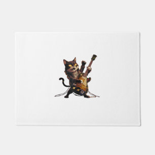 Paillasson Musique rétro Louvent Métal Lourd Guitare électriq