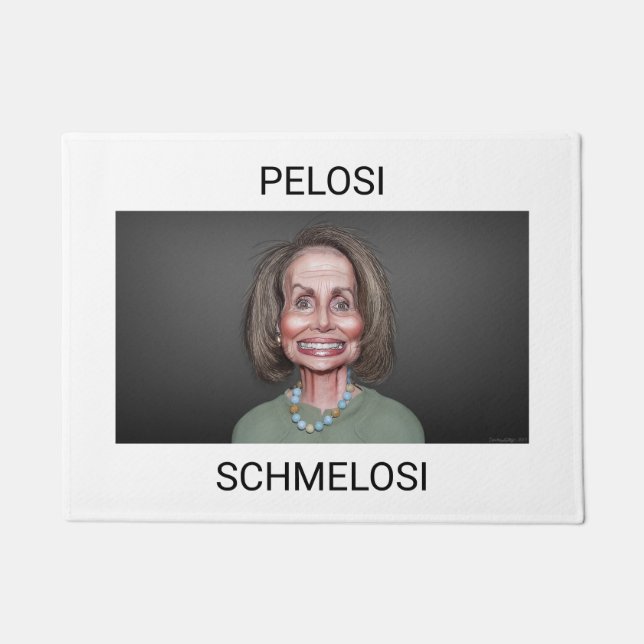 Paillasson Nancy Pelosi Schmelosi (Devant)