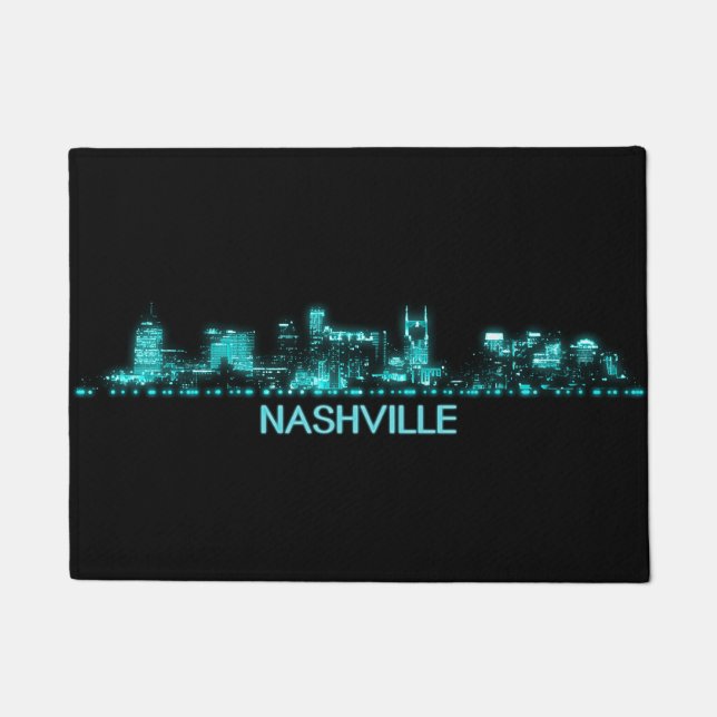 Paillasson Nashville Skyline (Devant)