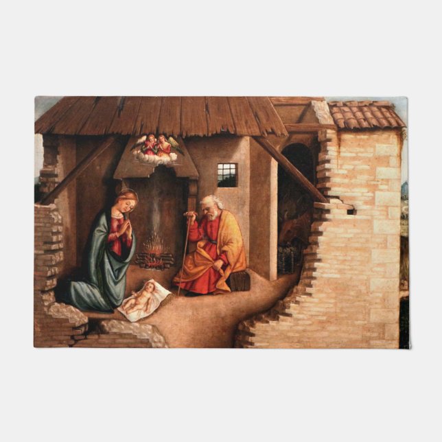 Paillasson Nativité - Agabiti (Devant)