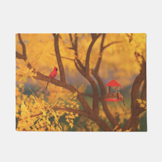 Paillasson Natte de gardien d'automne (Devant)