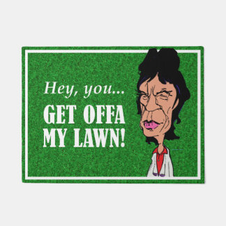 Paillasson Natte de rock de bande dessinée