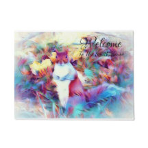 Natte faite sur commande d'écureuil