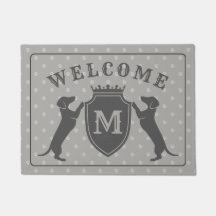 Natte personnalisable de teckel