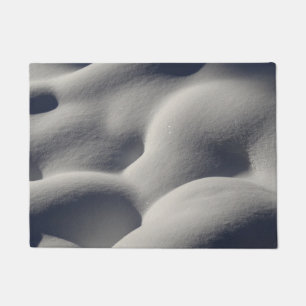 Paillasson Nature Abstraite des monticules de neige mousseuse