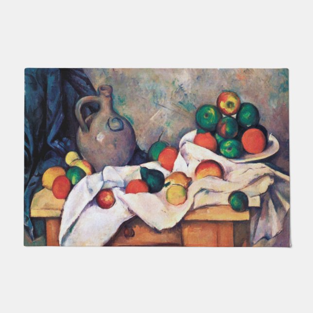 Paillasson Nature morte aux fruits, Paul Cézanne (Devant)
