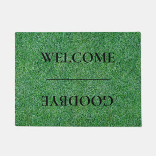 Paillasson Nature Vert vert vert vert vert Zen Bienvenue Adie